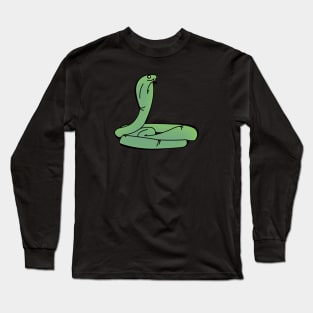 Green cobra Long Sleeve T-Shirt